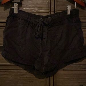 Volcom lightweight black fabric shorts. worn once